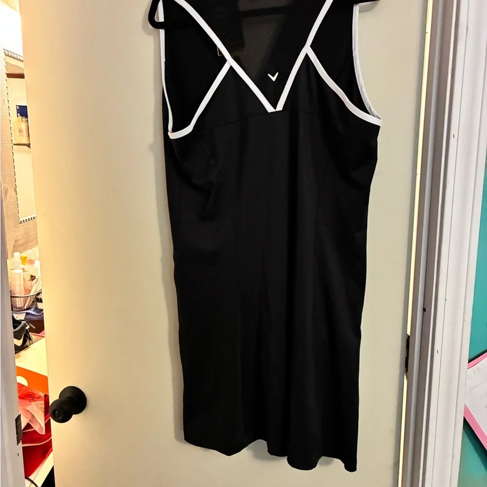 Callaway Mesh Racer Back Golf Dress W/ Front Zip Pockets. ๐ UPF 50 - Picture 7 of 10